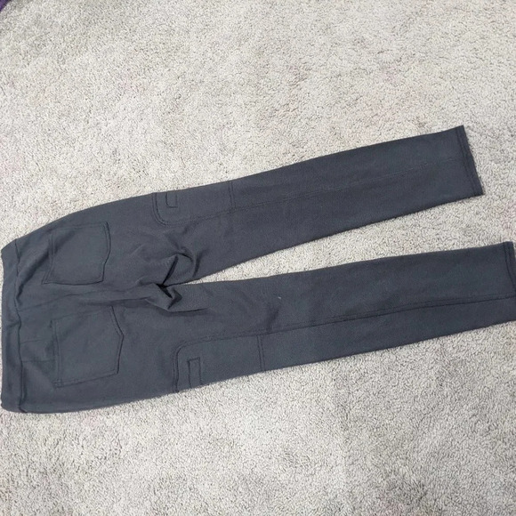 Anthropologie The Hiker Utility Leggings in Gray Cargo Style Ankle Pants XS - Picture 6 of 10